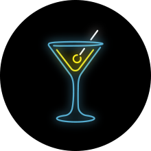 GameWorks After Dark Martini GameWorks After Dark Martini