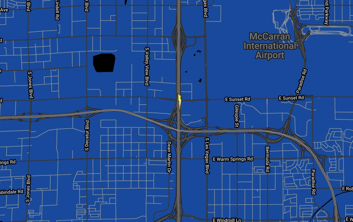 LasVegas Map LasVegas Map