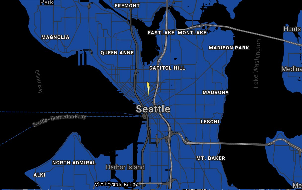 Seattle Map Seattle Map